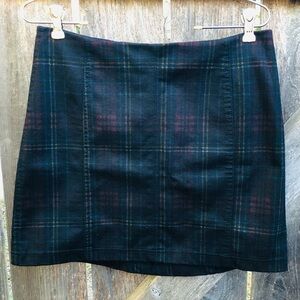 Plaid Mini Skirt from Wild Fable